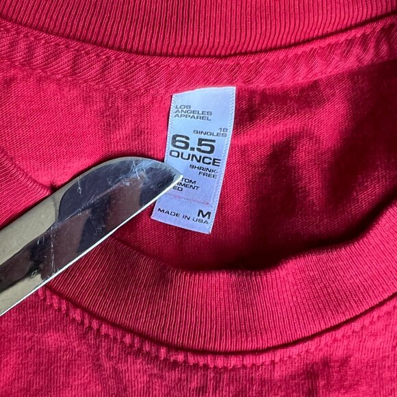 los angeles apparel shades of red boxy tees 3-pack❤️ - Picture 10 of 10